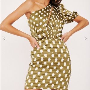 Rahi polka dot dress